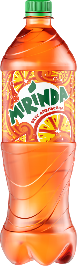 Напиток MIRINDA вкус апельсина, 1л